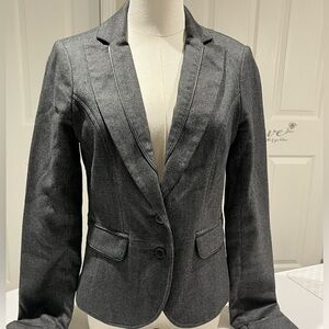 Blazer, Smart Set Stylish black/grey SIZE SMALL  Like New
Pit to pit 16 1/2”